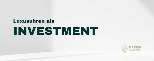 Luxusuhren als Investment