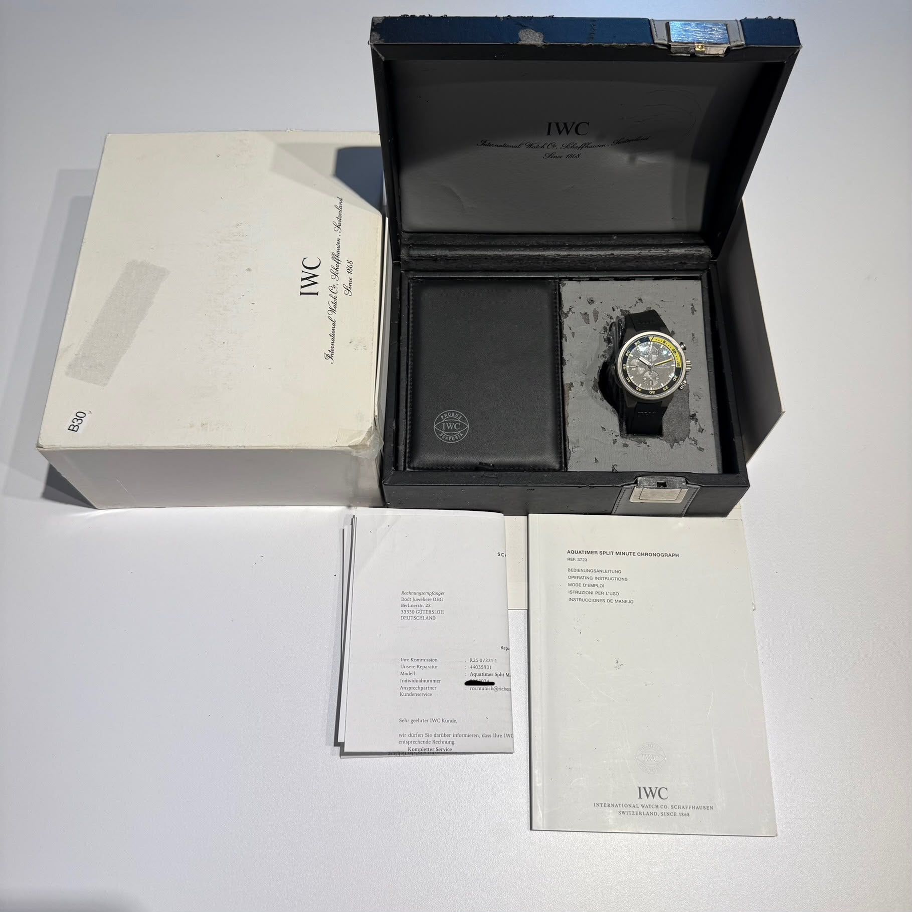 IWC Aquatimer Split Minute Chronograph