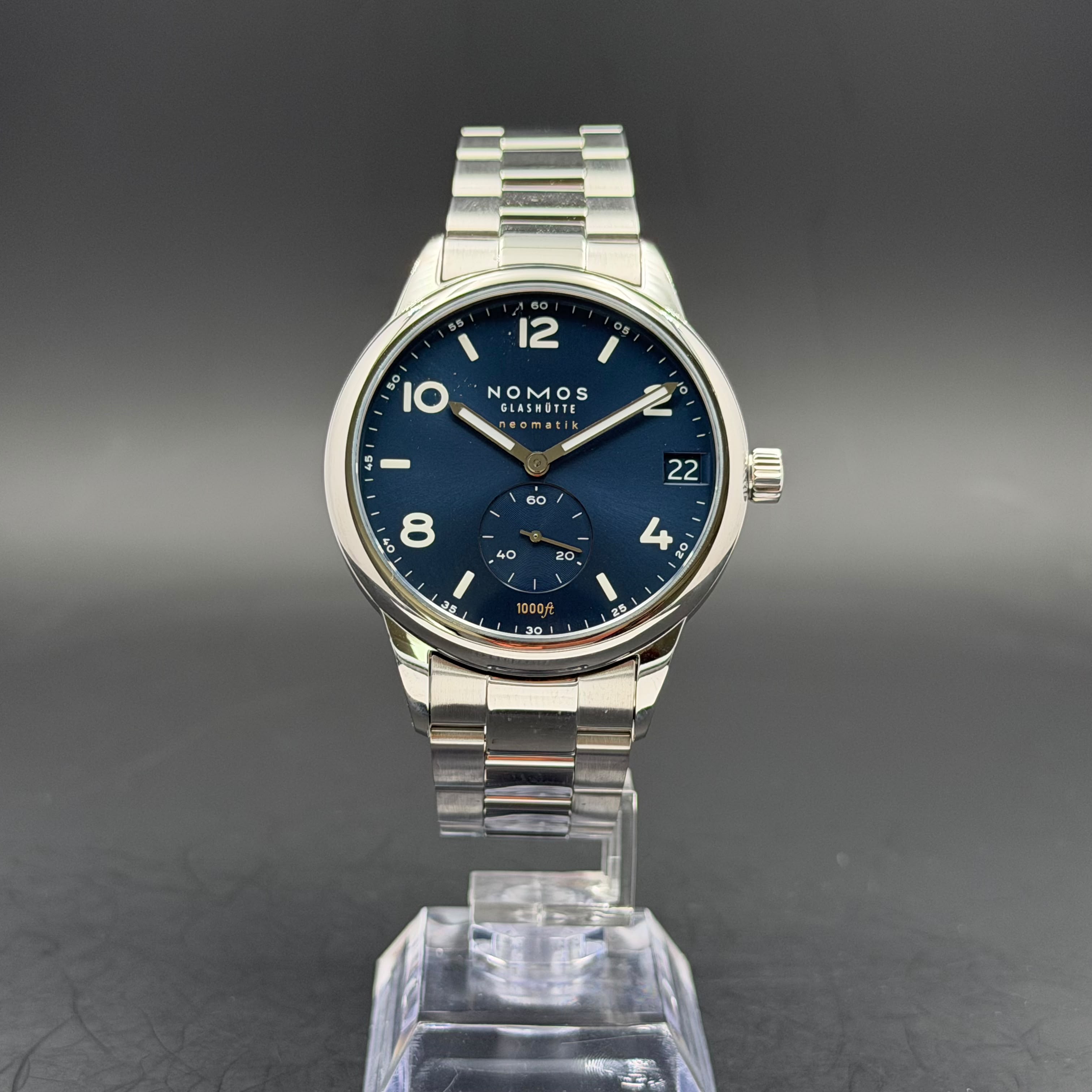 Nomos Club Neomatic | 782/CLS161011BL2CSM | 2023