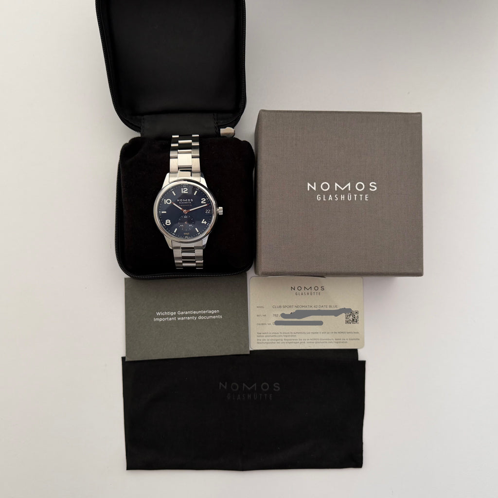 Nomos Club Neomatic | 782/CLS161011BL2CSM | 2023
