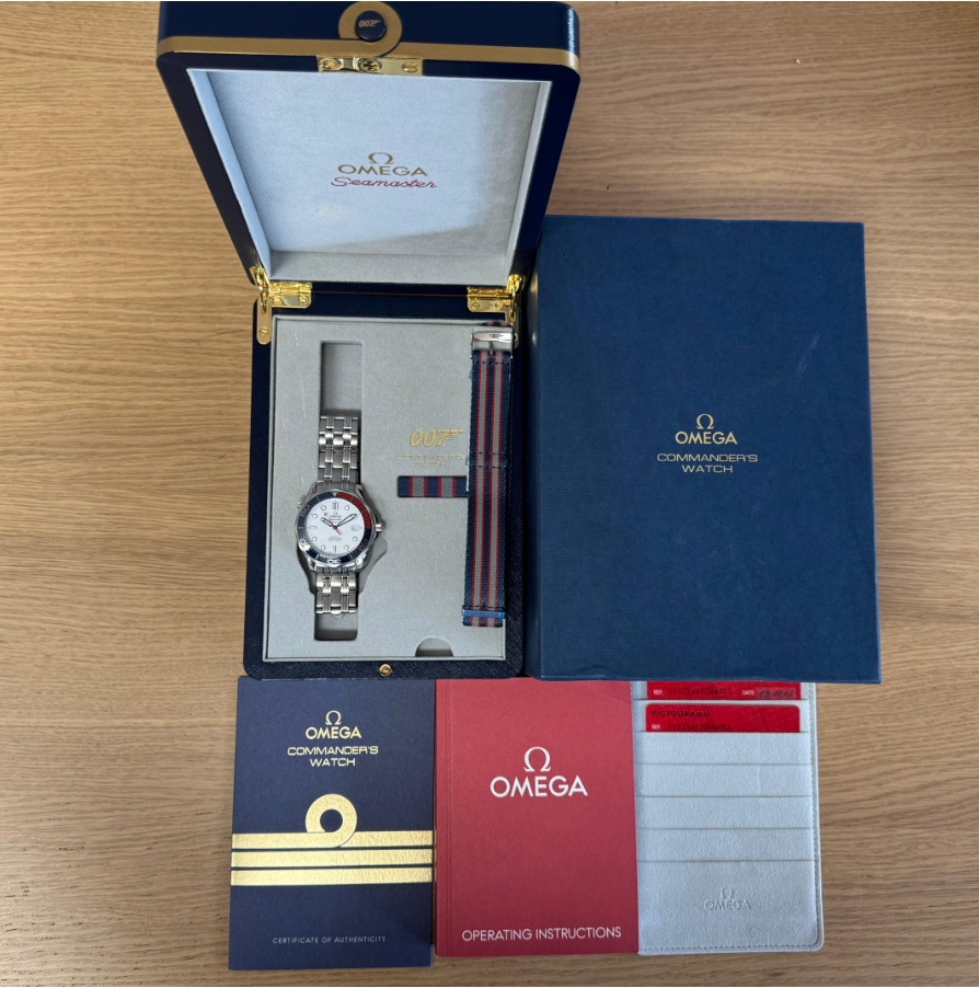 Omega Seamaster Diver 300M 007 Commander's Watch