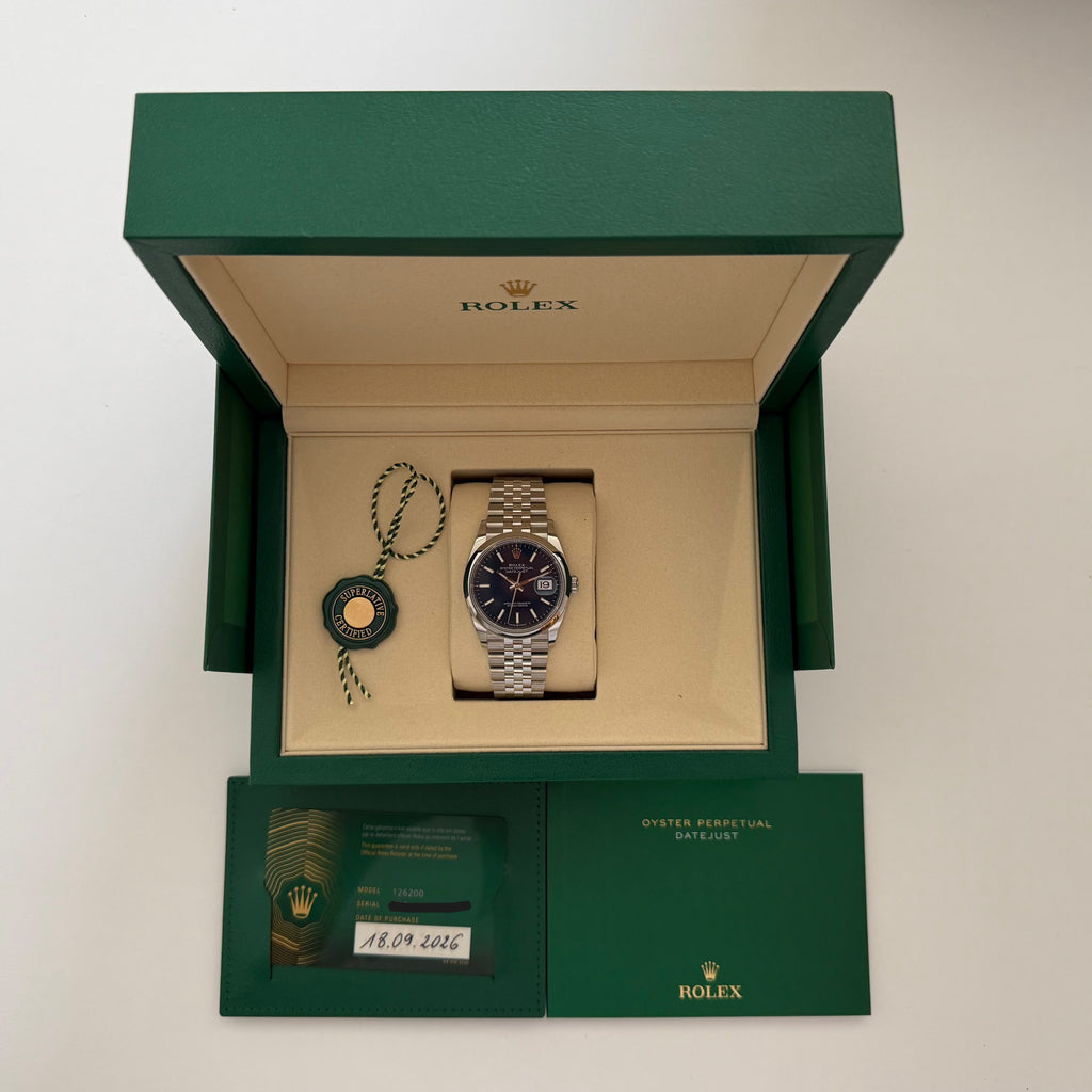 Rolex Datejust 36 | 126200 | 2026