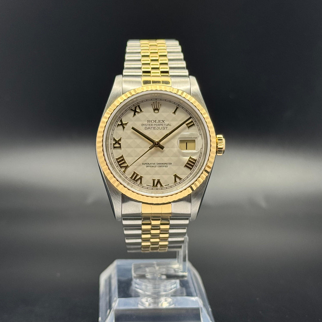 Rolex Datejust 36 | Ivory Pyramid | 2000