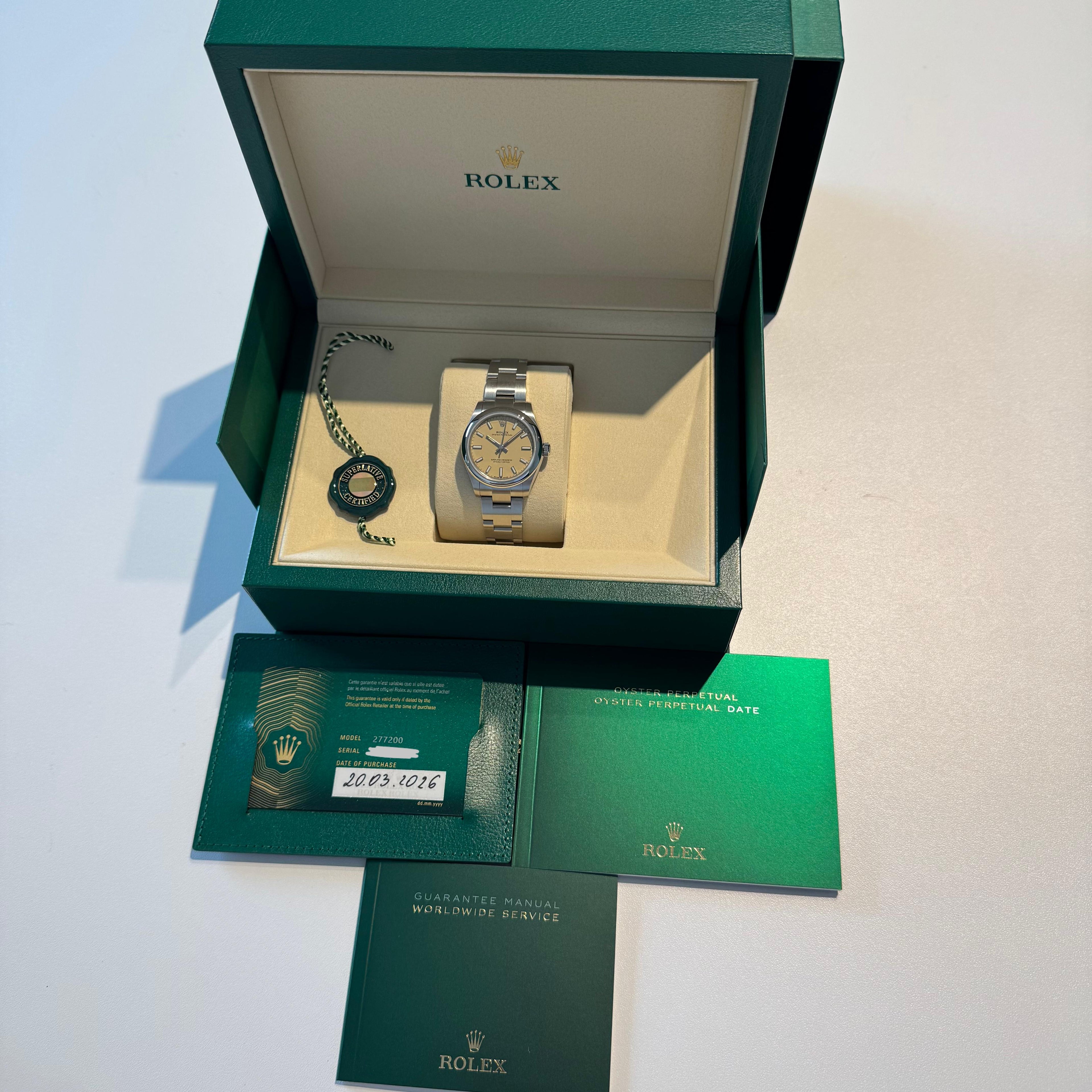 Rolex Oyster Perpetual 31 | 2026